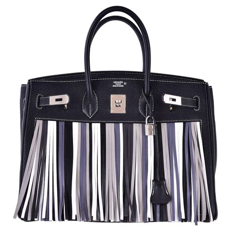 hermes birkin black with white stitching|hermes birkin white price.